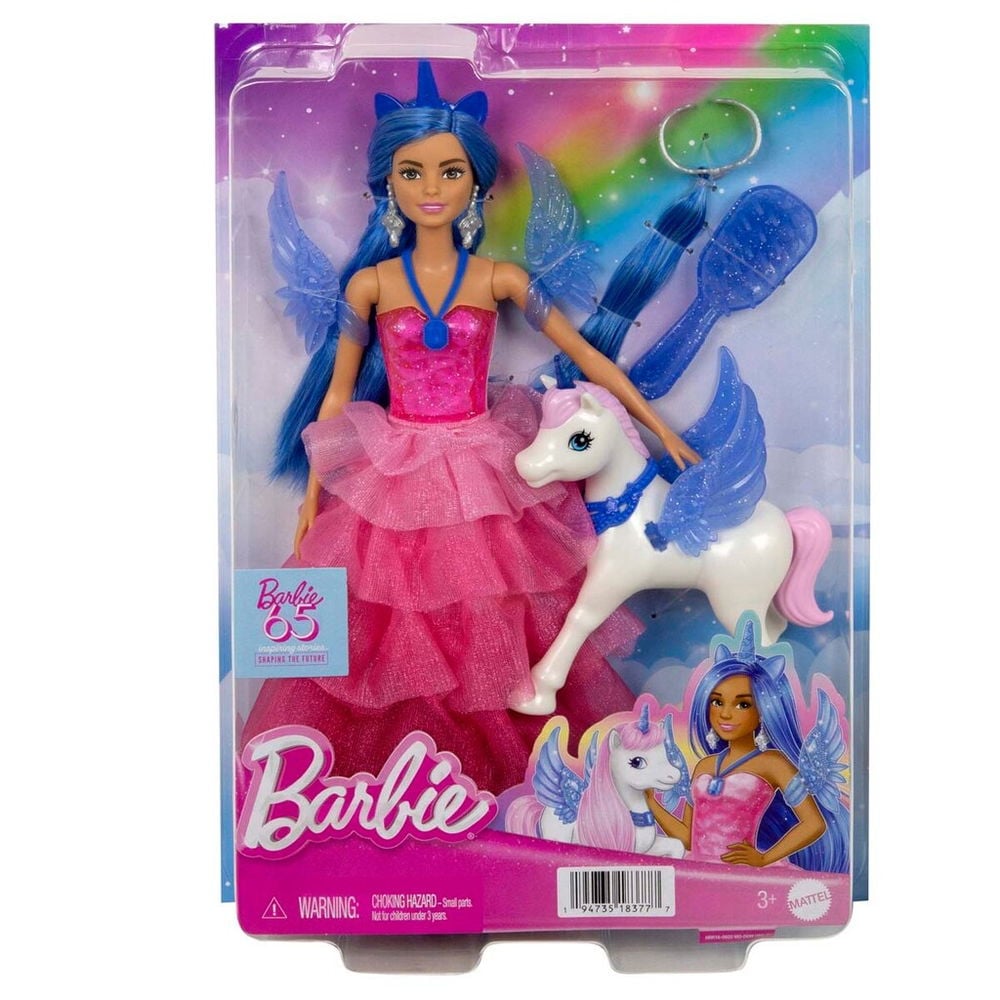 Barbie, Touch Of Magic Sapphire Alicorn Doll