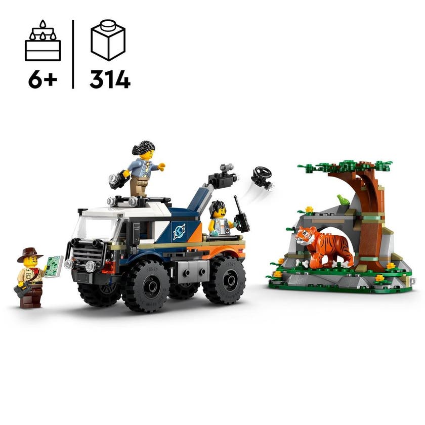 LEGO City 60426, Djungelterrängbil