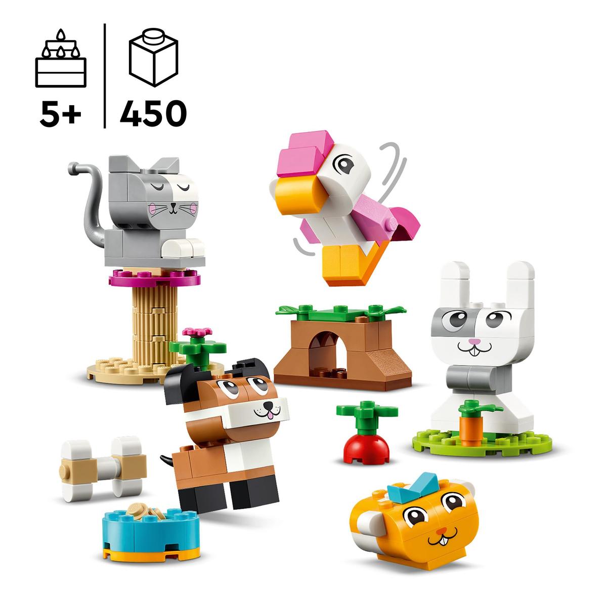 LEGO Classic 11034, Kreativa husdjur