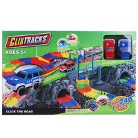 Clixtracks, Bilbana med 240 delar & 2 bilar