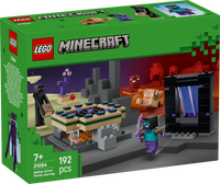 LEGO® Minecraft® Resa med Nether- och End-portal Leksak för spelare 21584