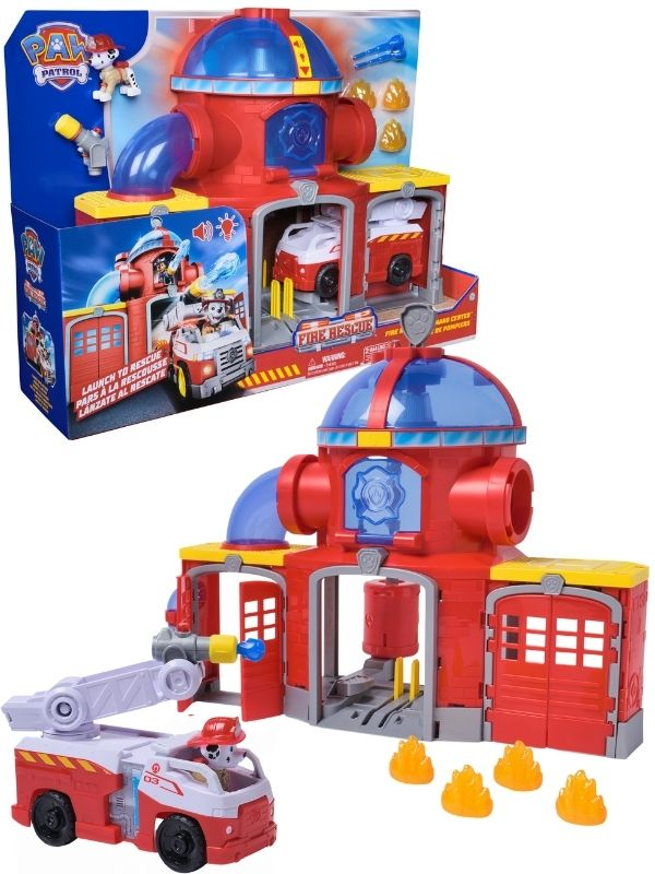 Paw Patrol Fire Rescue Fire Station Playset