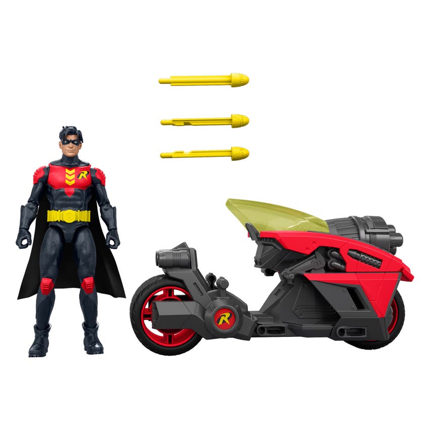 DC Premier Robin Motorcykel med figur 16,5 cm
