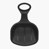 Snö, Stjärtlapp Svart