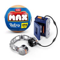 MAX Build More Premium Retro Kassettspelare – byggklossar från ZURU