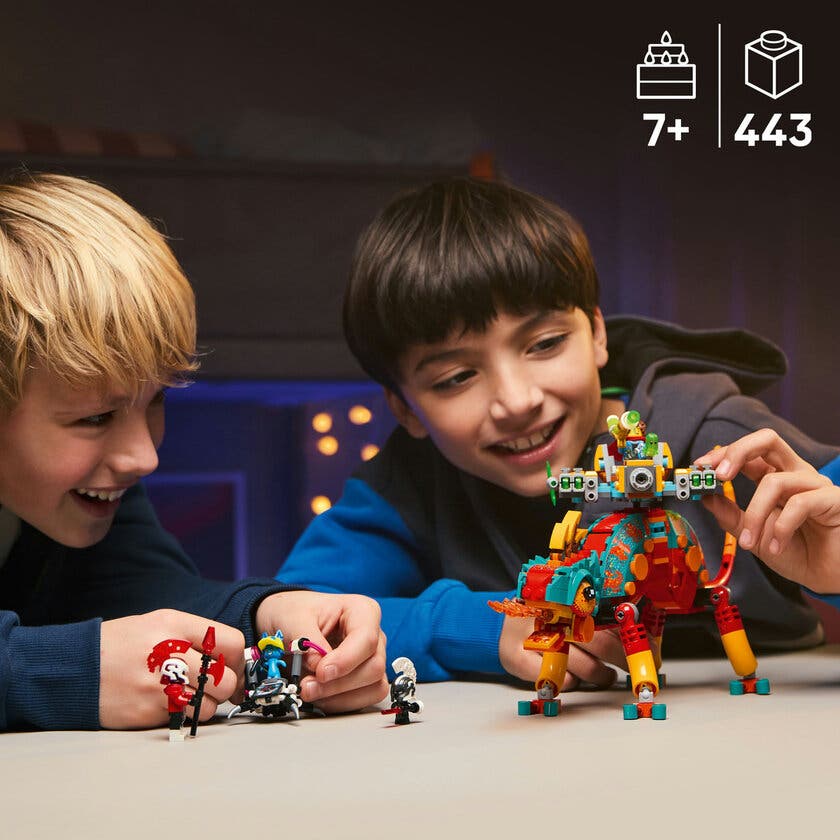 LEGO DREAMZzz 71492, Mateos eldkameleont