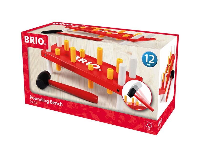 BRIO, 30525 Bultbräda röd