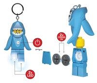 LEGO ICONIC, SHARK SUIT GUY Key chain w/LED light