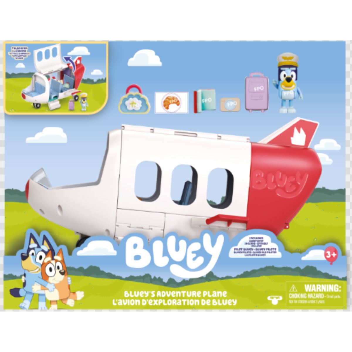 Bluey's Jet Flygplatsset