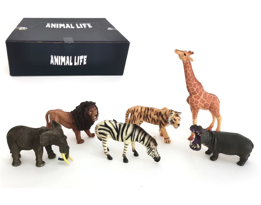 Animal Life, Singeldjur i display Vilda djur