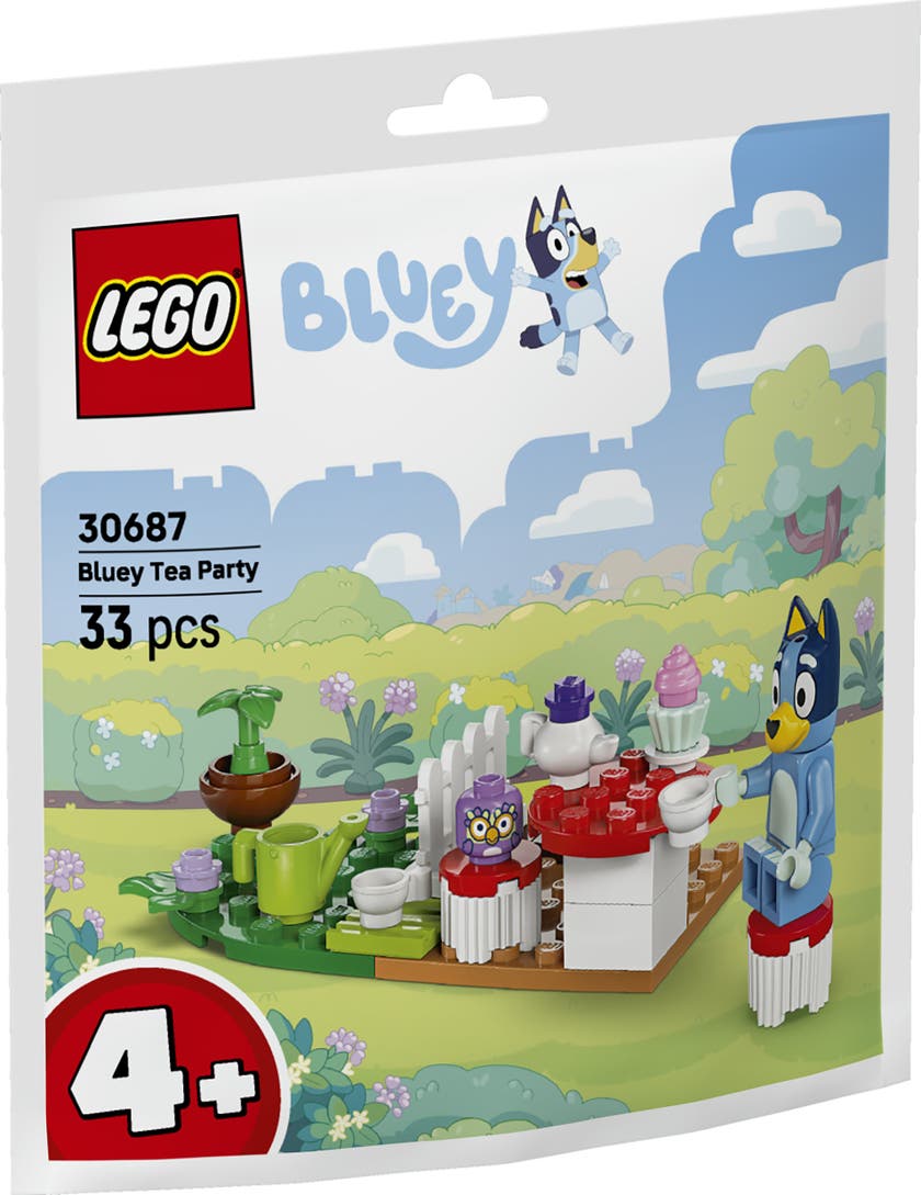 LEGO Bluey 30687, Blueys tebjudning