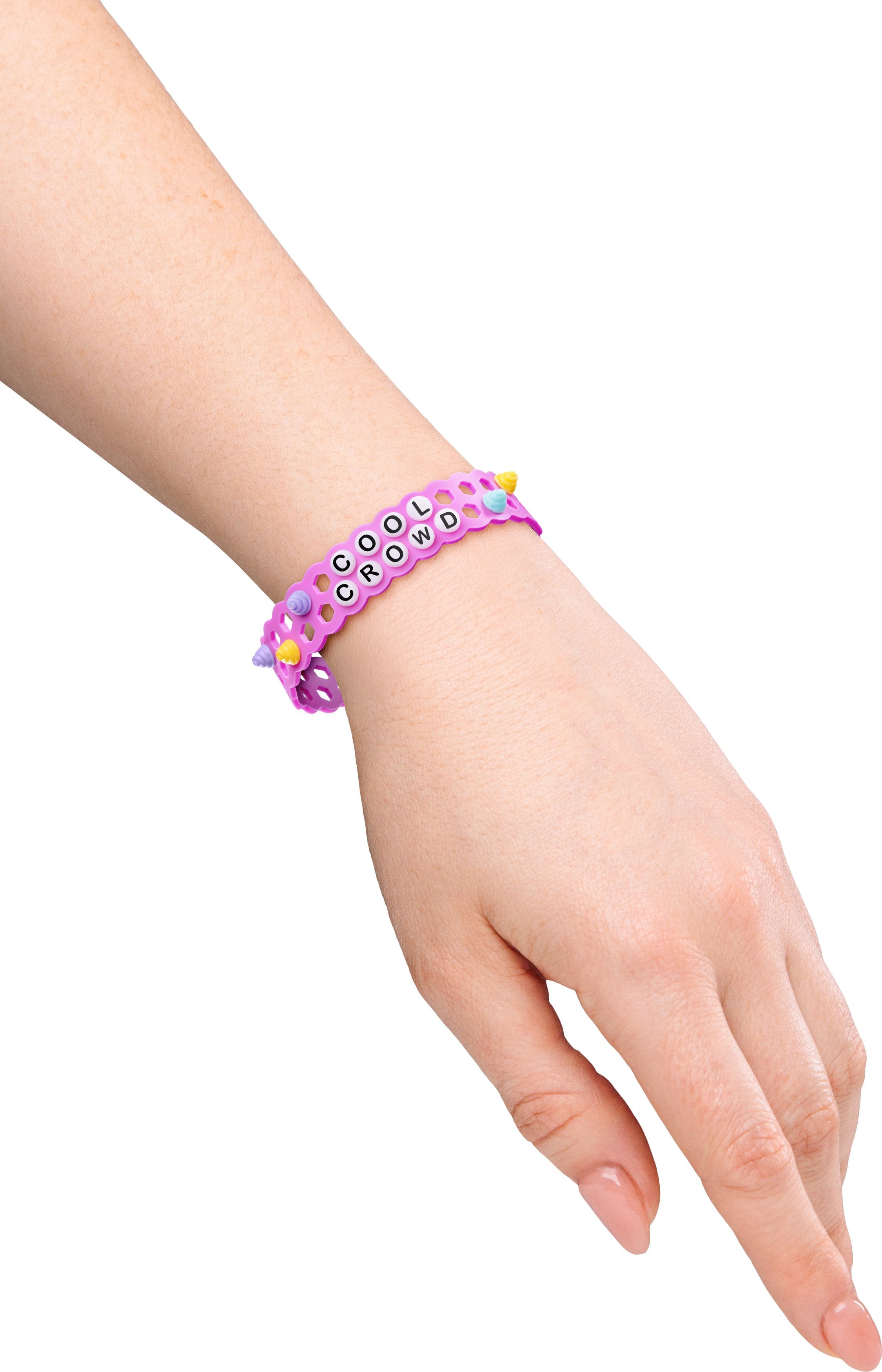 JELLY BANDS Armband – blå hallon, tuggummi eller körsbär