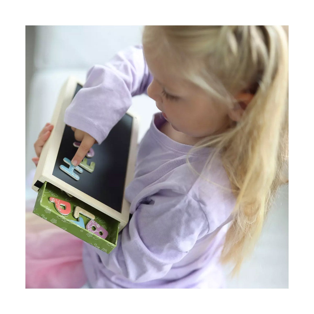 Micki Magnetbokstäver i Låda