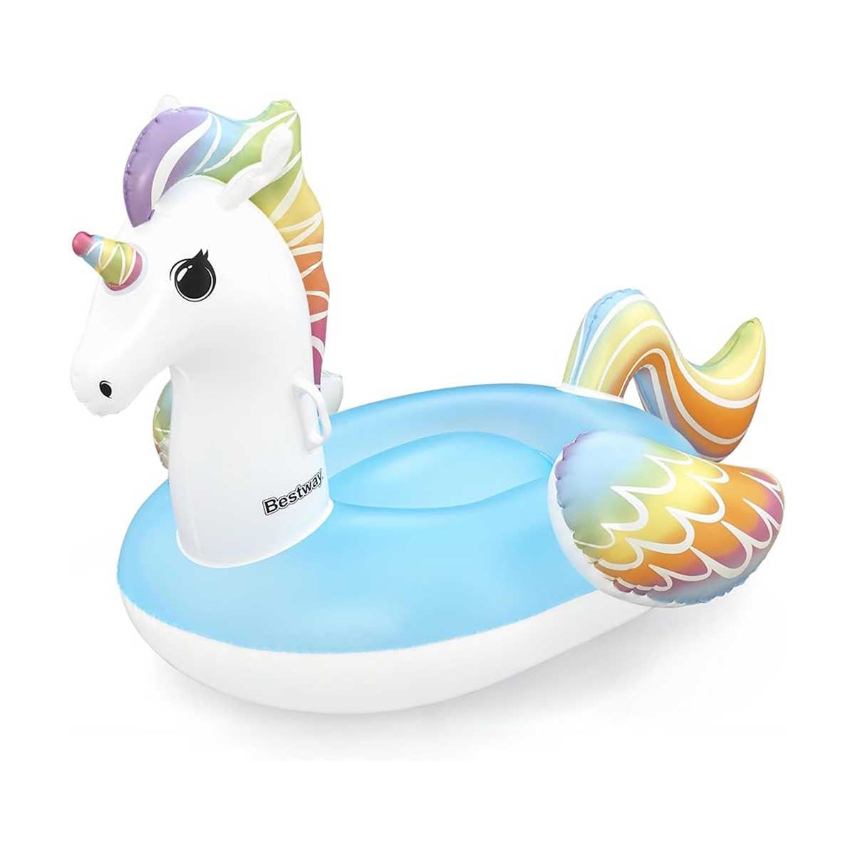 Bestway, 61" X 47"/1.55M X 1.19M Fantasy Unicorn Ride-On