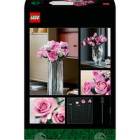 LEGO® Botanicals Bukett med rosa rosor, Dekorativa blommor 10374