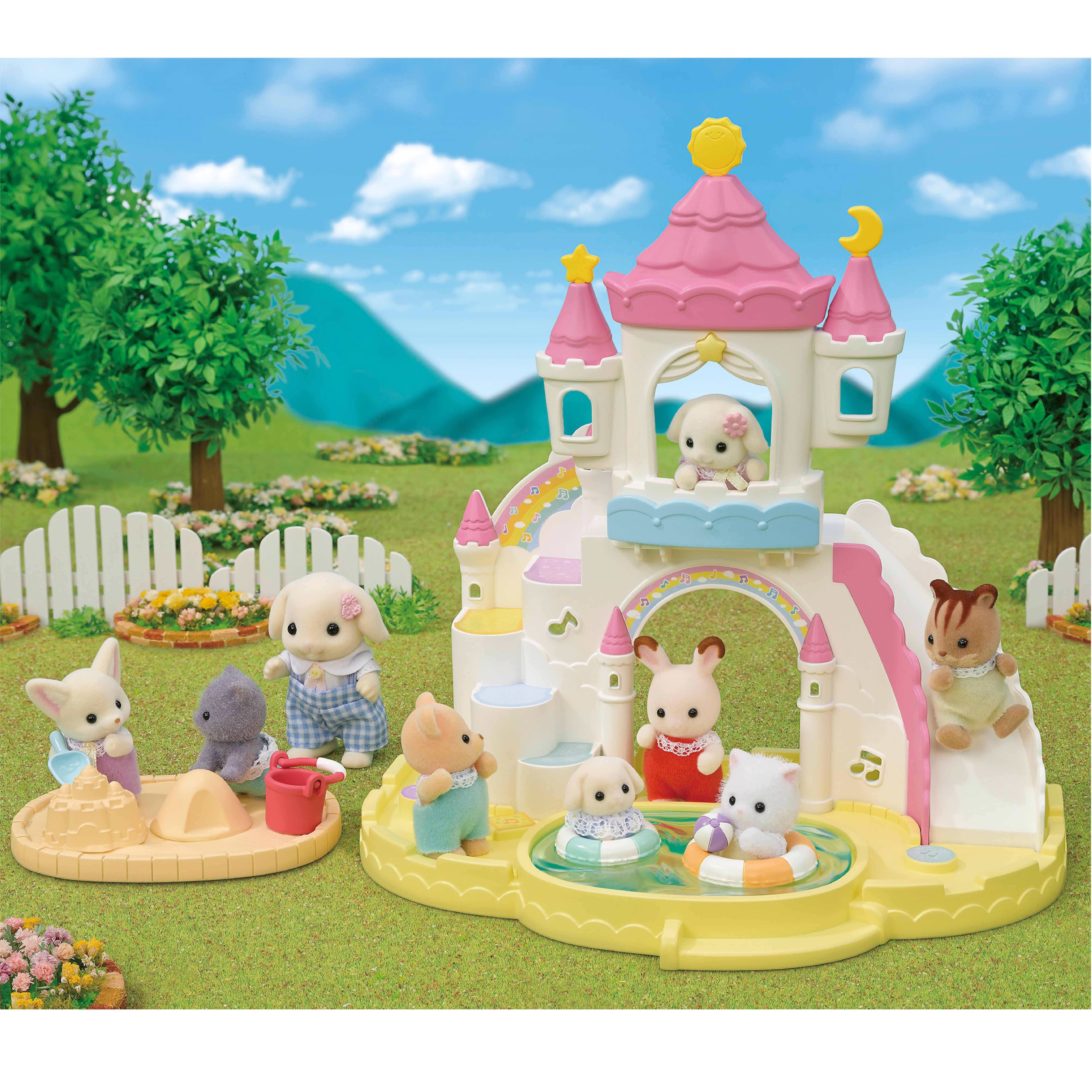 Sylvanian Families - Baby sandlåda&simbassäng