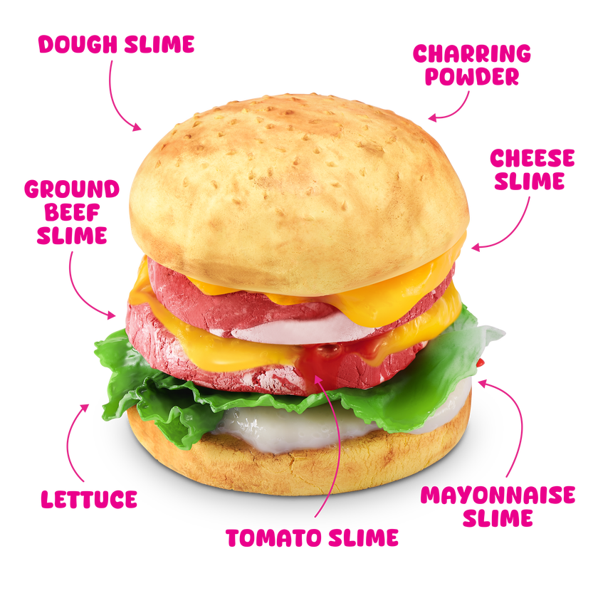 Slime Mart Small Shopping Basket Fast Food