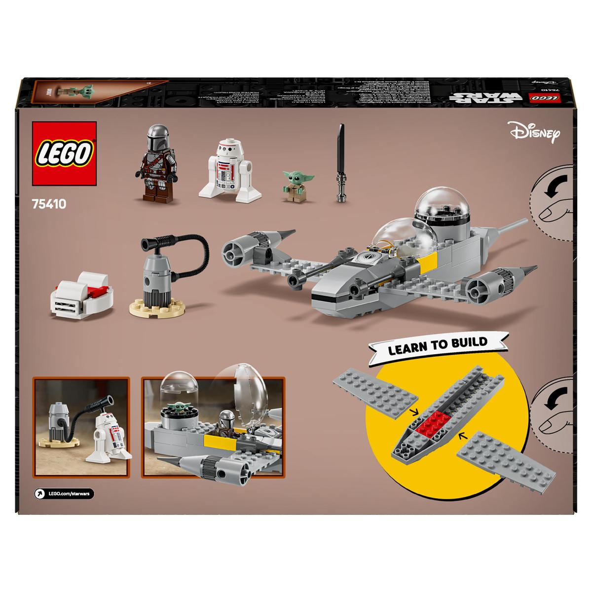 LEGO Star Wars TM 75410, Mando and Grogu's N-1 Starfighter™
