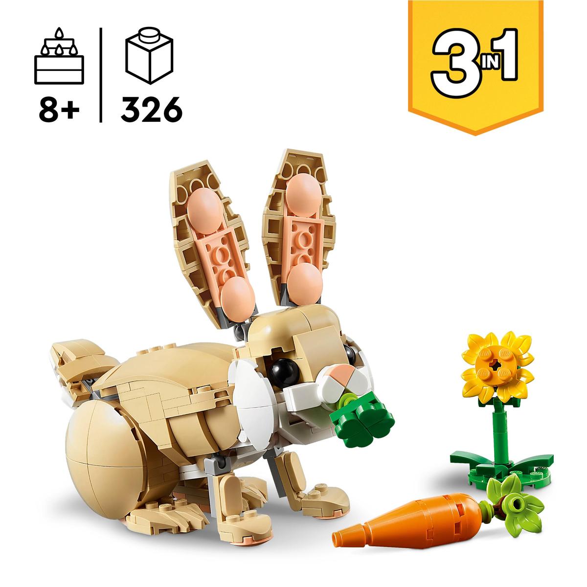 LEGO Creator 31162, Söt kanin