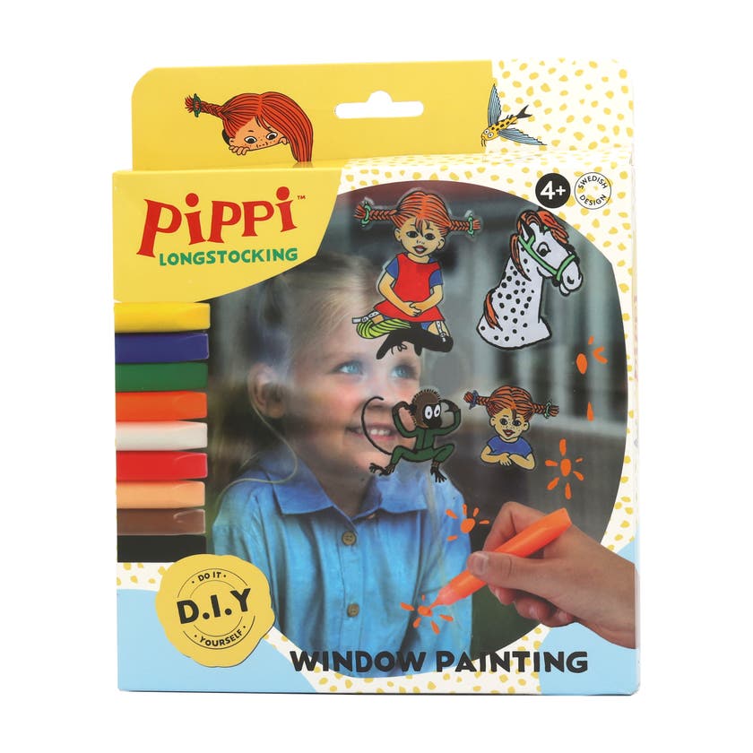 Pippi Window Painting