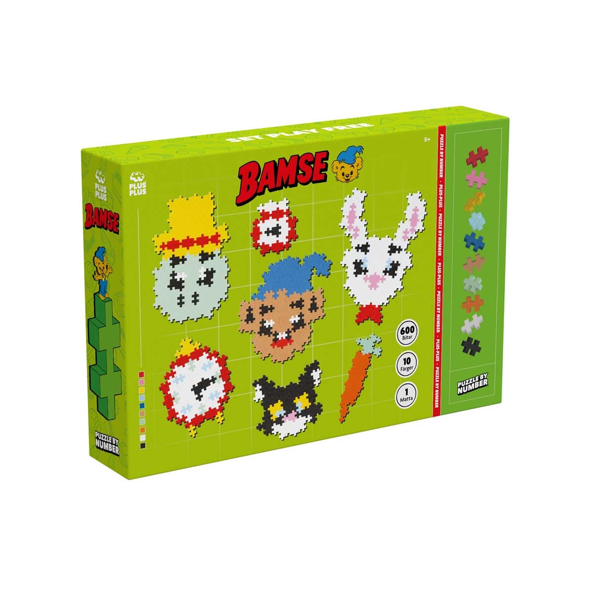 Plus-Plus Bamse & vänner 600 stk