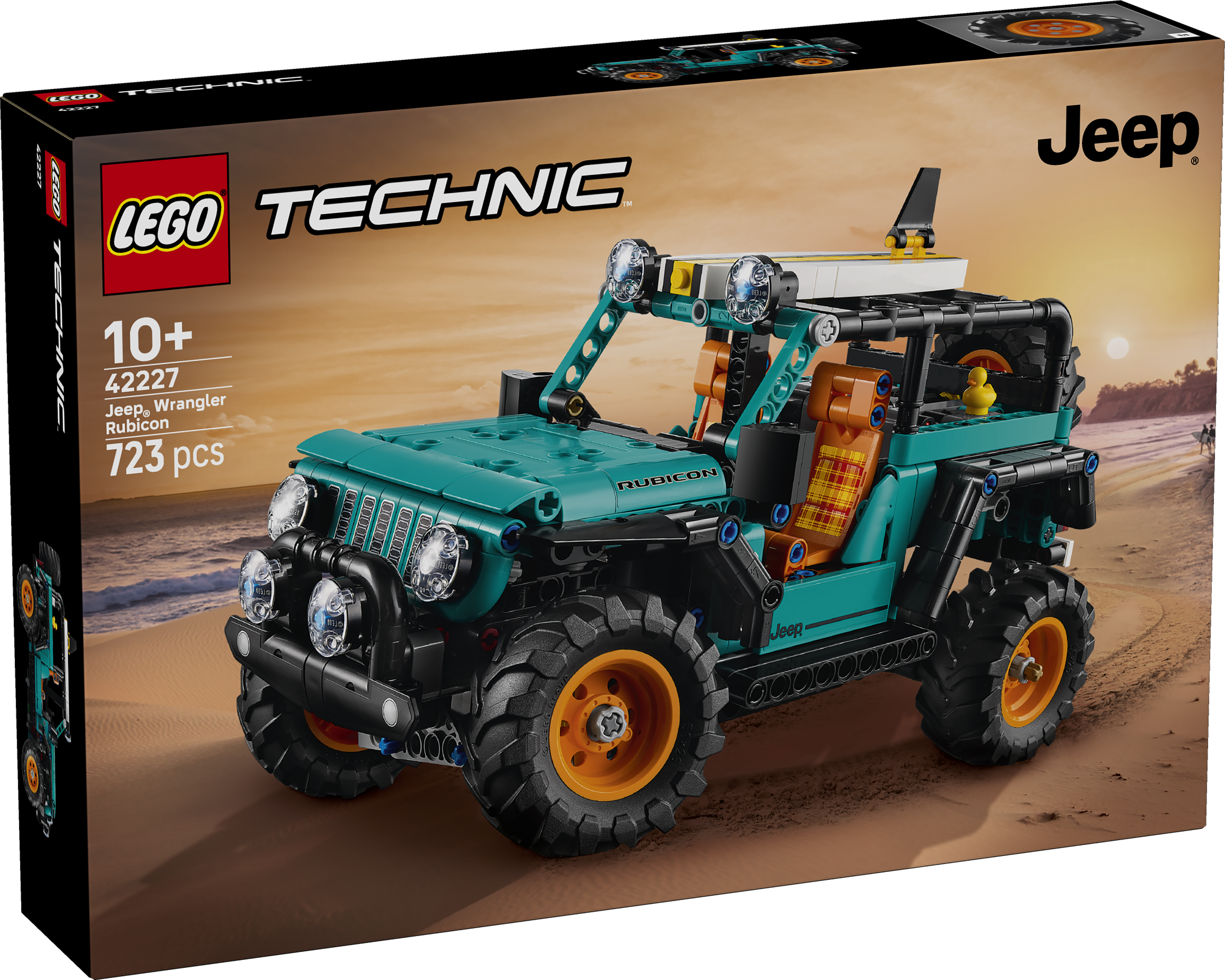 LEGO® Technic Jeep® Wrangler Rubicon SUV Byggset 42227