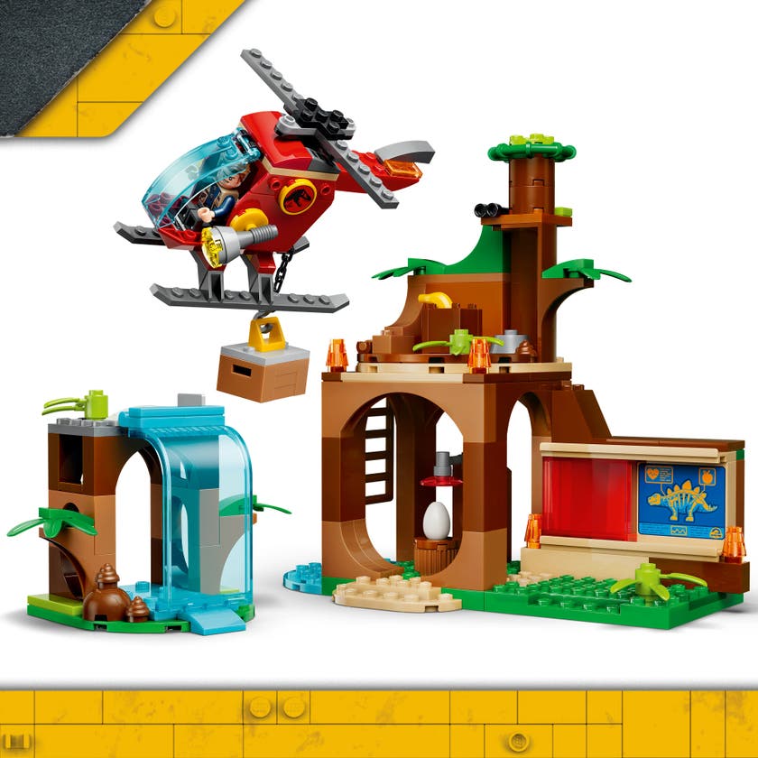 LEGO® Räddning med Velociraptor, Stegosaurus och Pteranodon 77981