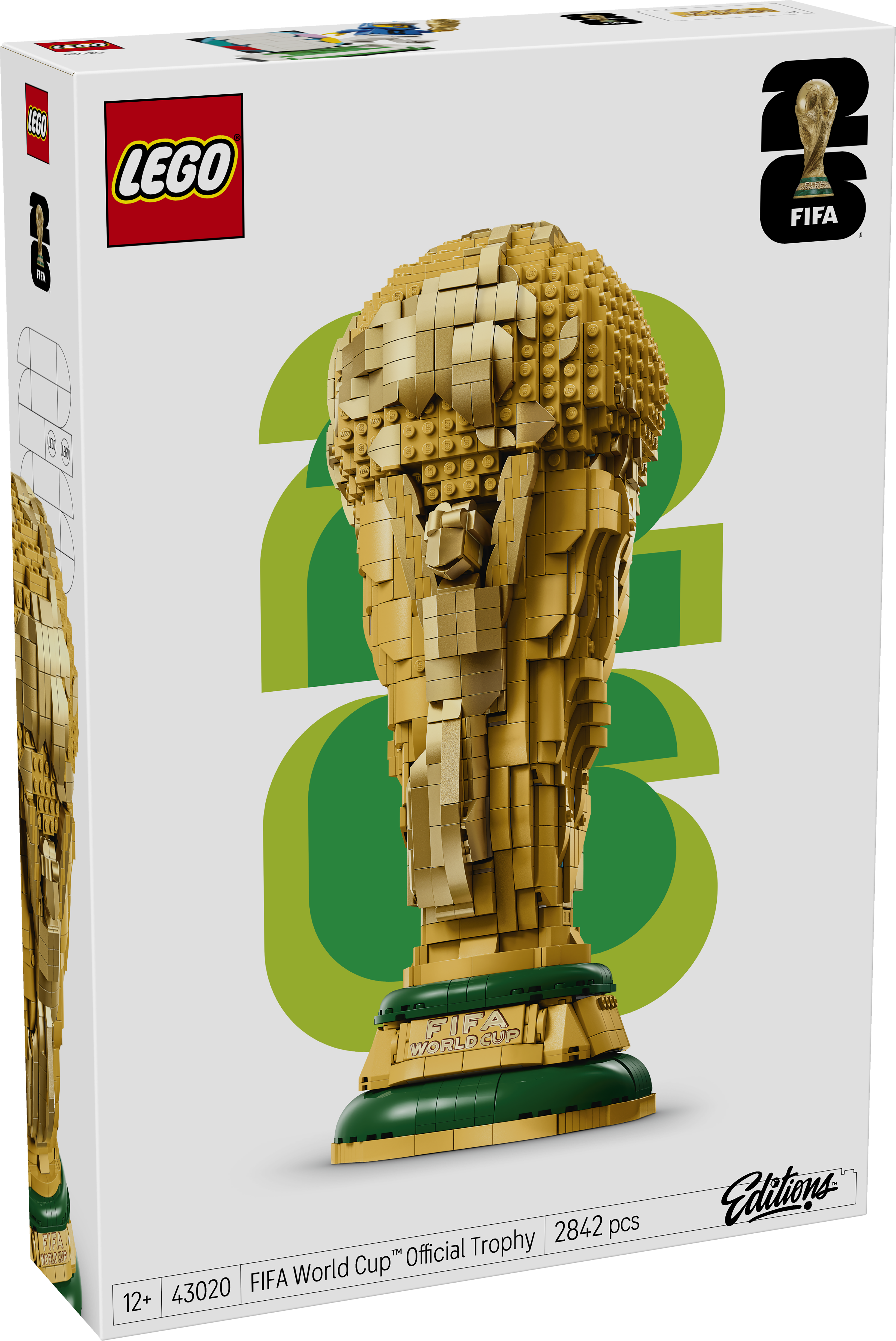 LEGO® Editions Officiell pokal från fotbolls-VM 43020