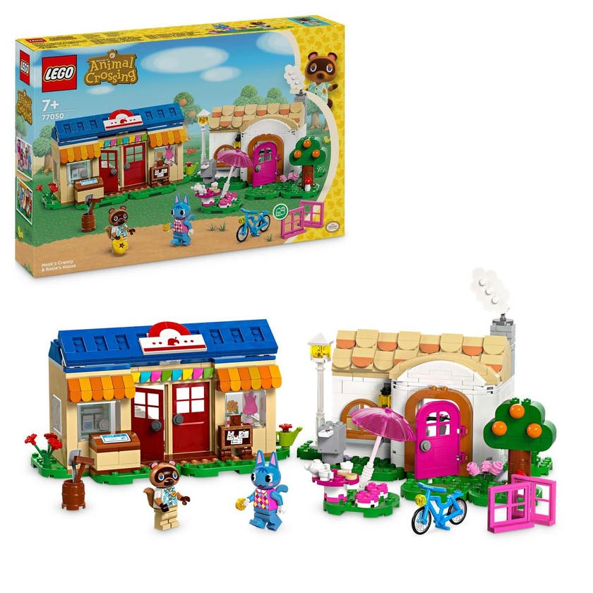 LEGO Animal Crossing 77050, Nook's Cranny & huset där Rosie bor