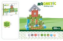 Mag&Play - Building cubes 2 cm 88 st