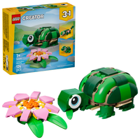 LEGO® Creator 3-i-1 Sköldpadda med näckros 31377