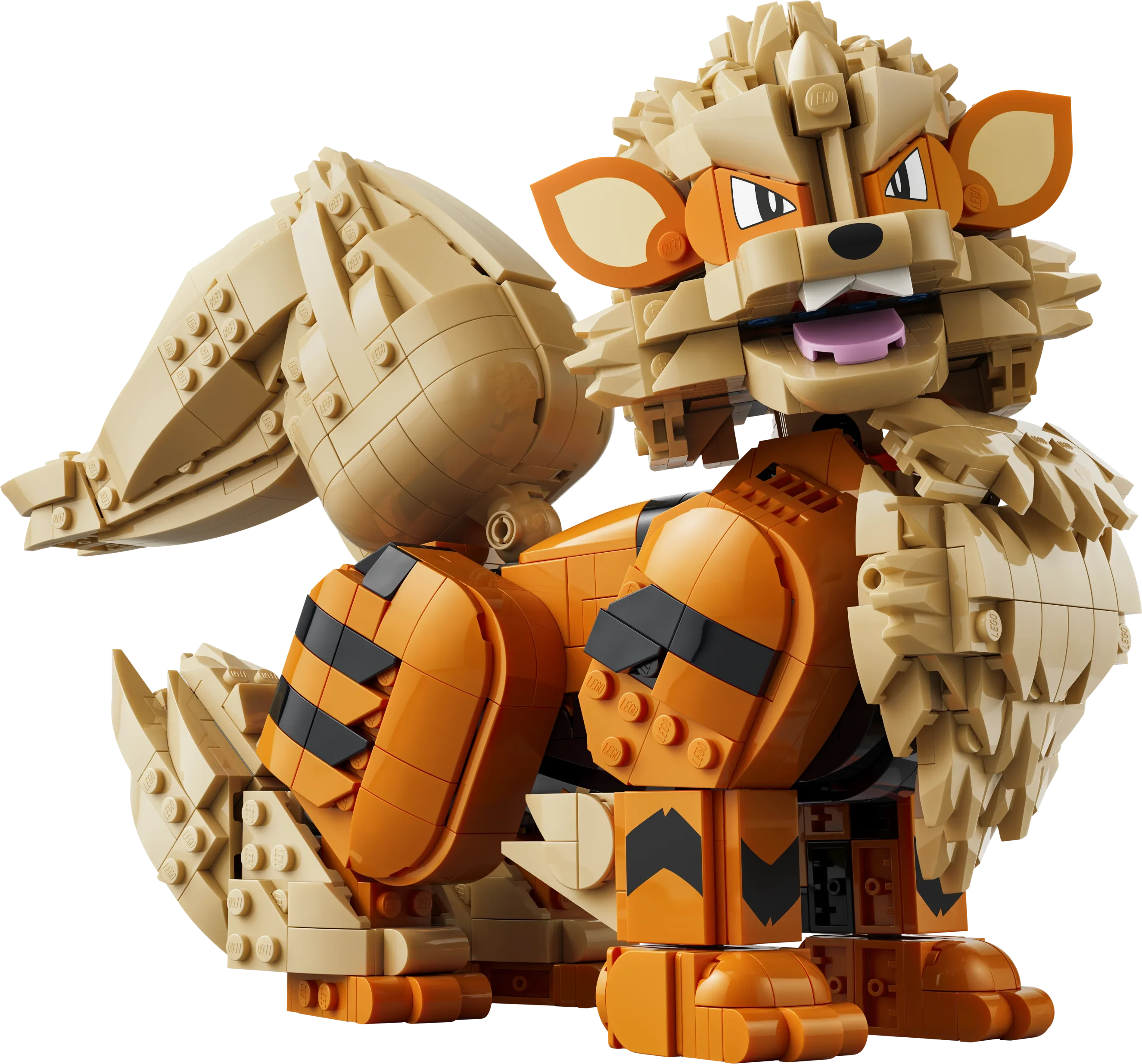 LEGO® Pokémon 72160 Arcanine, Samlarfigur för Vuxna