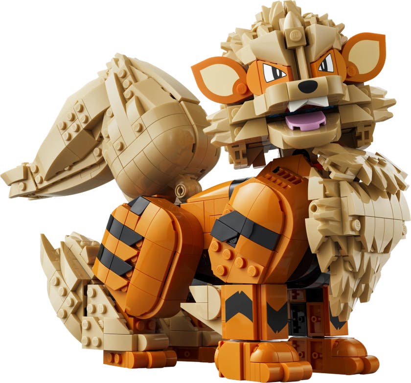 LEGO® Pokémon 72160 Arcanine, Samlarfigur för Vuxna