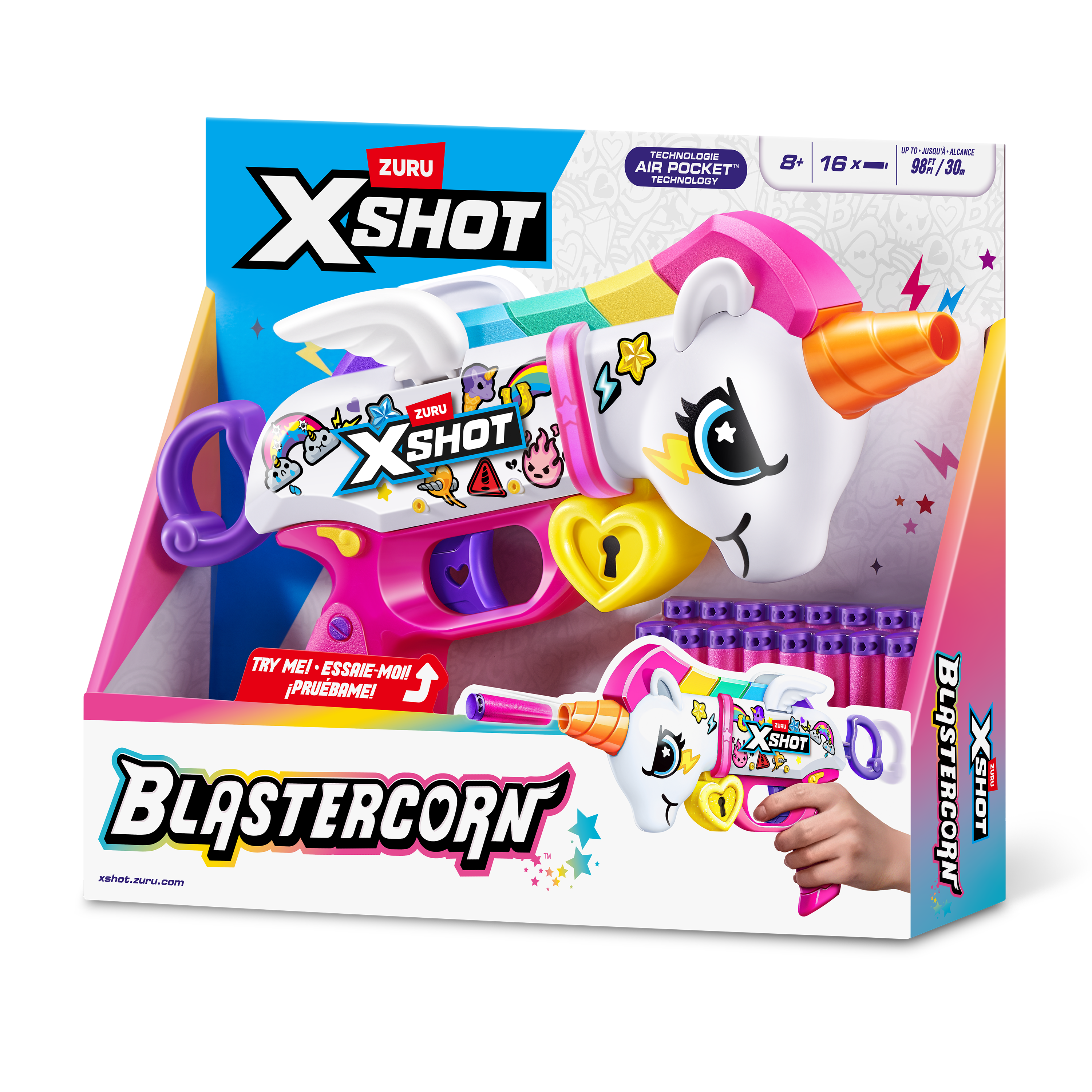 XSHOT Blastercorn Unicorn Heartbreaker