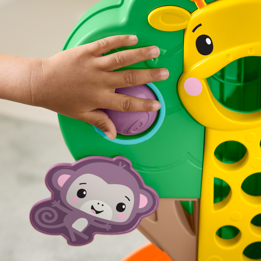 Fisher-Price Sit-To-Stand Jungle Tree Bollspel