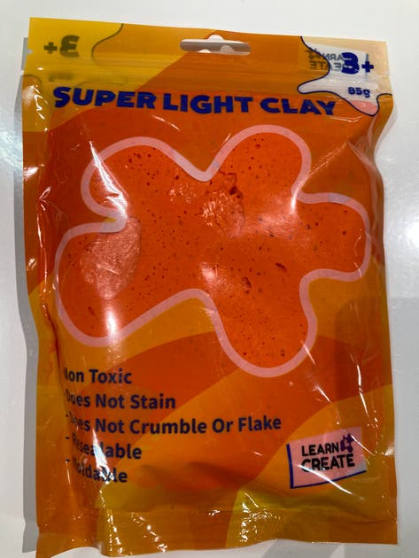 LAC, Lera i påse 85g Orange