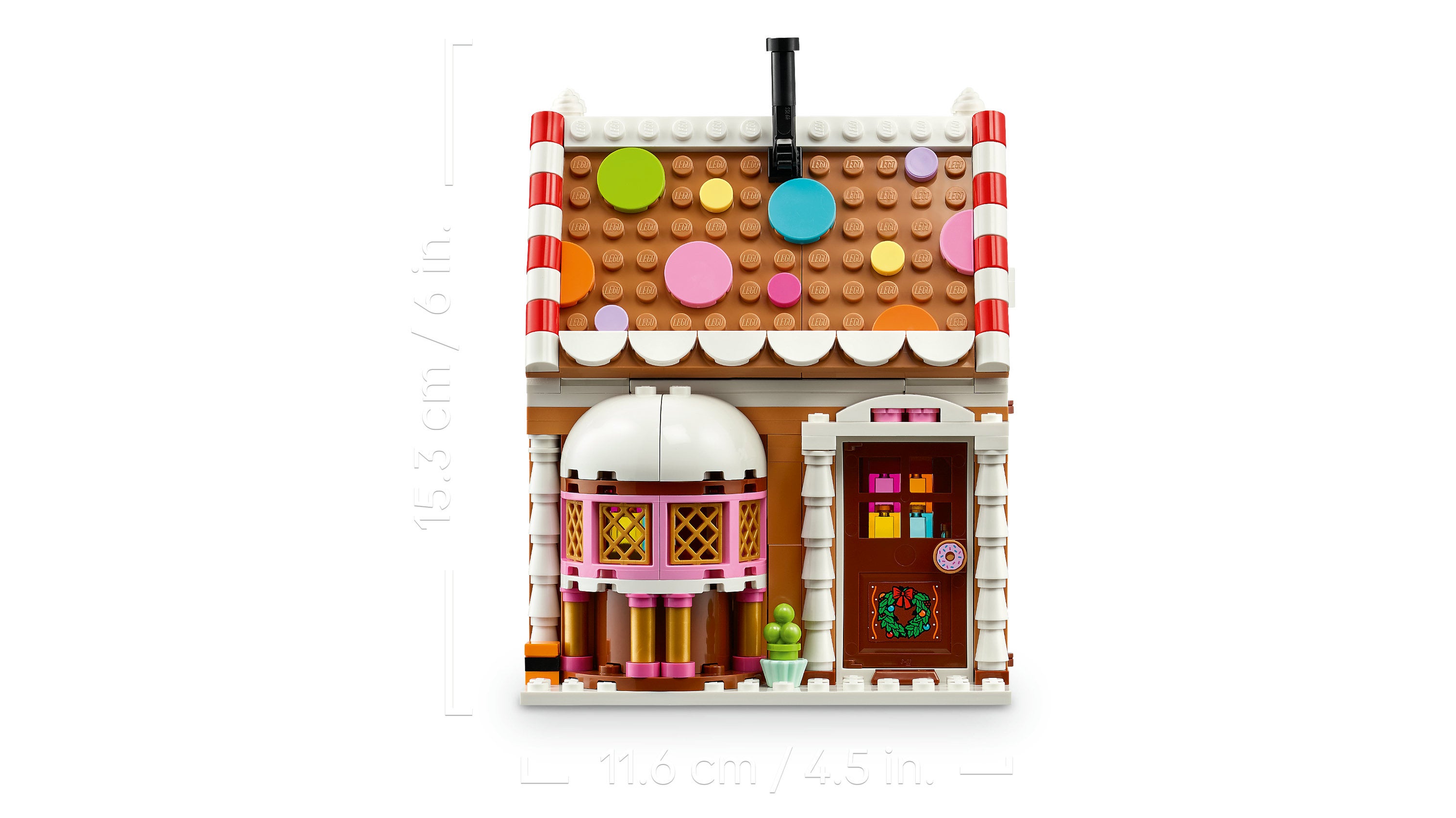 LEGO® Iconic Juligt pepparkakshus 40809
