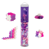 Plus-Plus Glitter mix / 240 pcs Tube