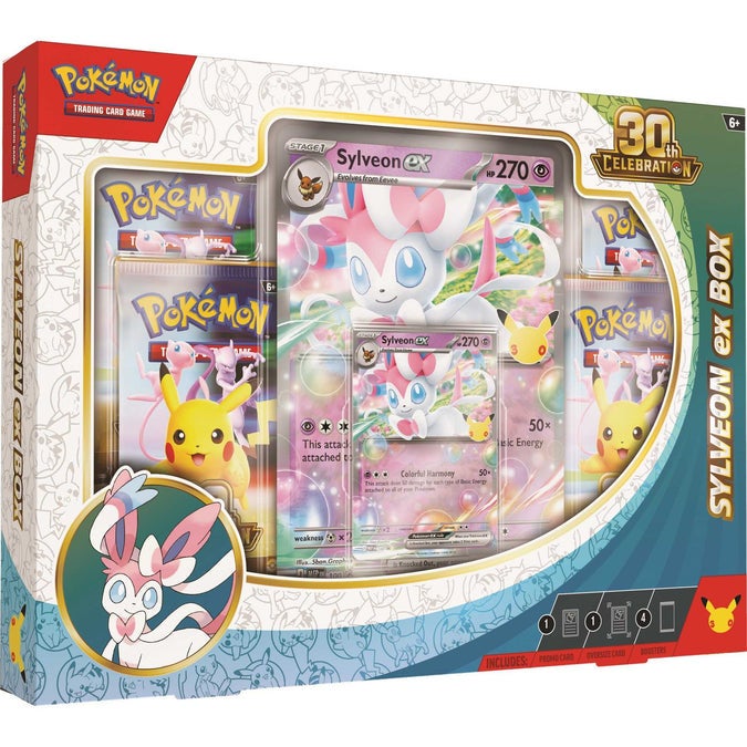 Pokémon TCG 30th Celebration EX Box Sylveon