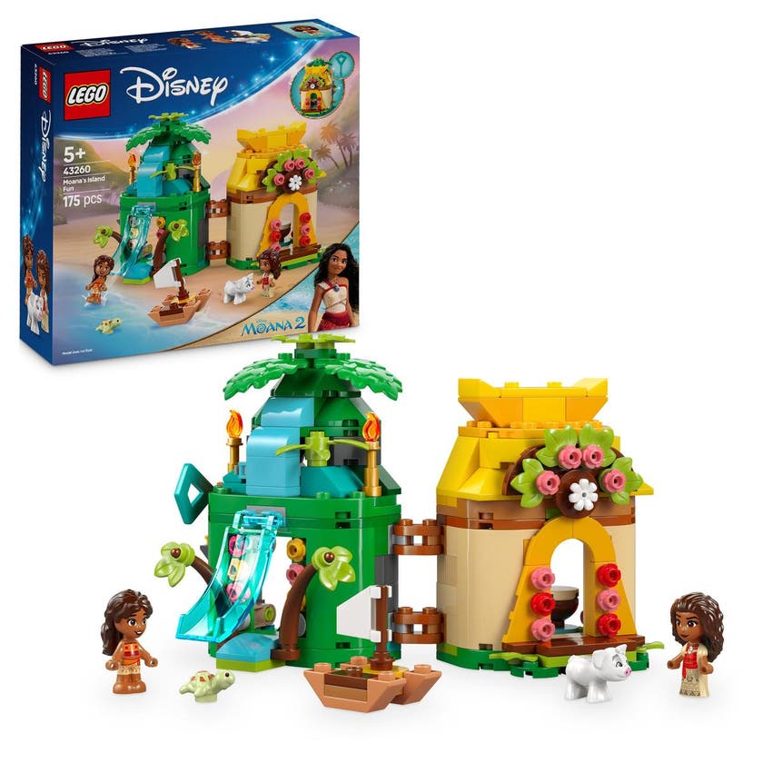 LEGO Disney Princess 43260, Vaianas skoj på ön