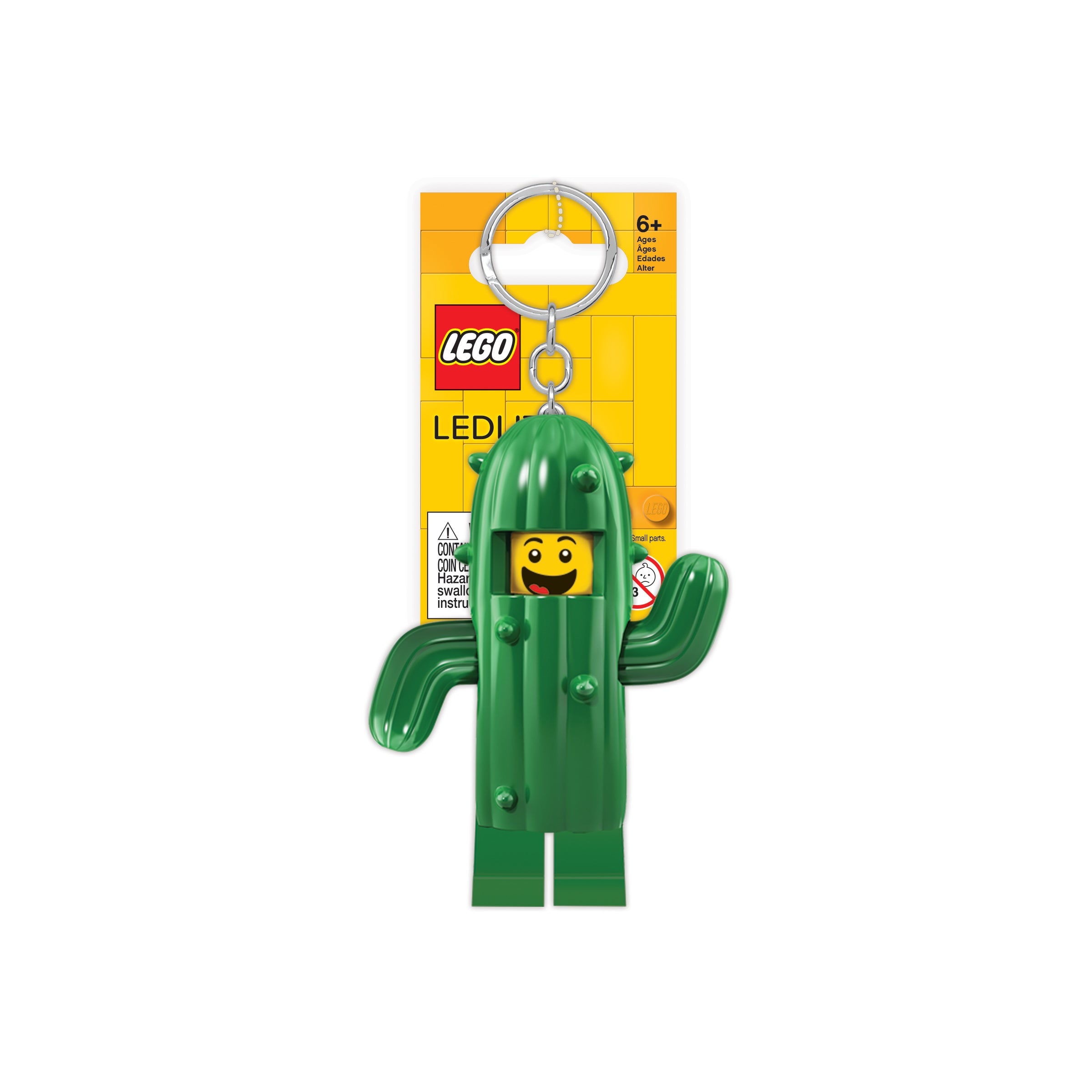 LEGO CLASSIC, CACTUS BOY, key chain w/LED light