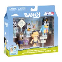 Bluey The Sleepover Figursats 5-pack