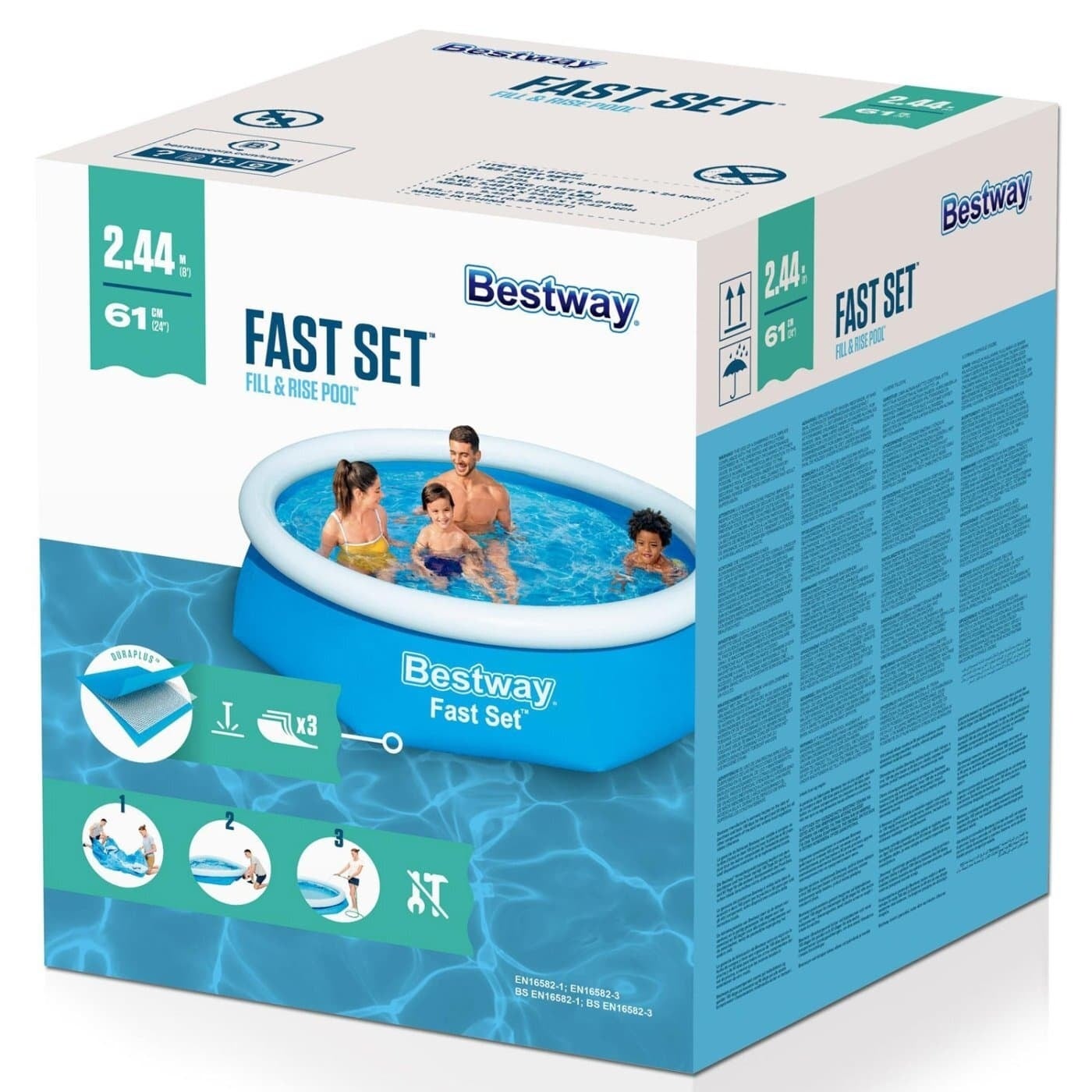 Bestway, 2.44M X 61Cm Pool