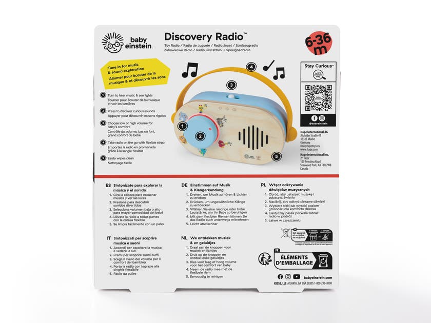 Hape Baby Einstein Learning Radio