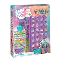 Nebulous Stars Rainbow Loom Armband Set