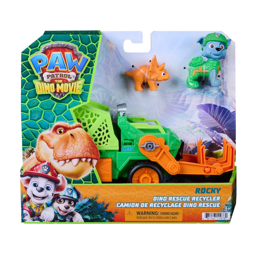 PAW Patrol Rocky Dinosaurie Leksaksfordon