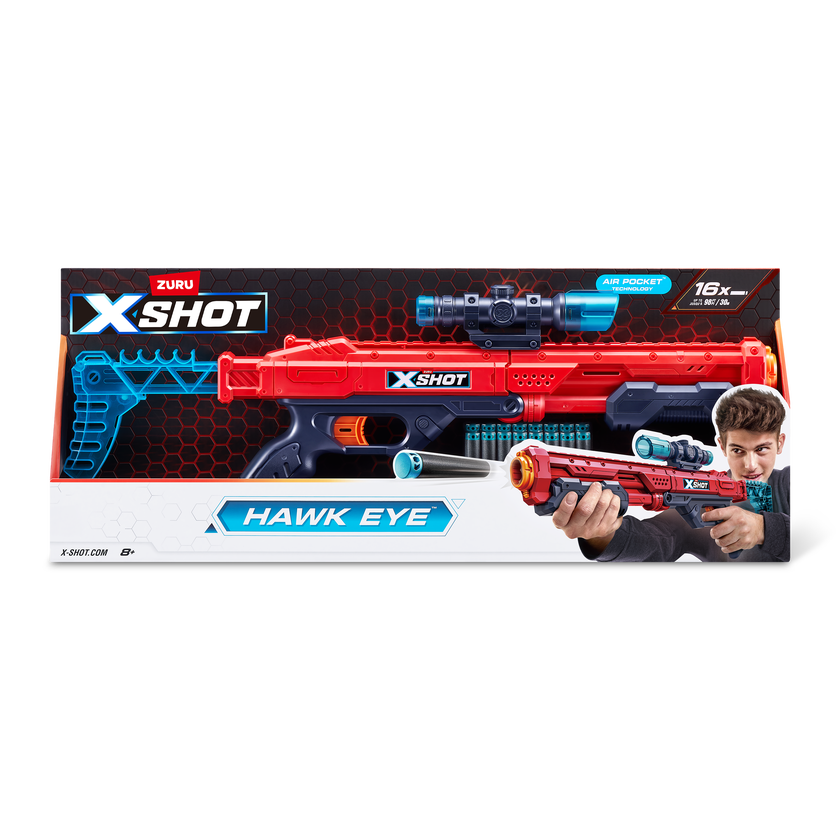 XSHOT Excel Hawk Eye med 16 pilar