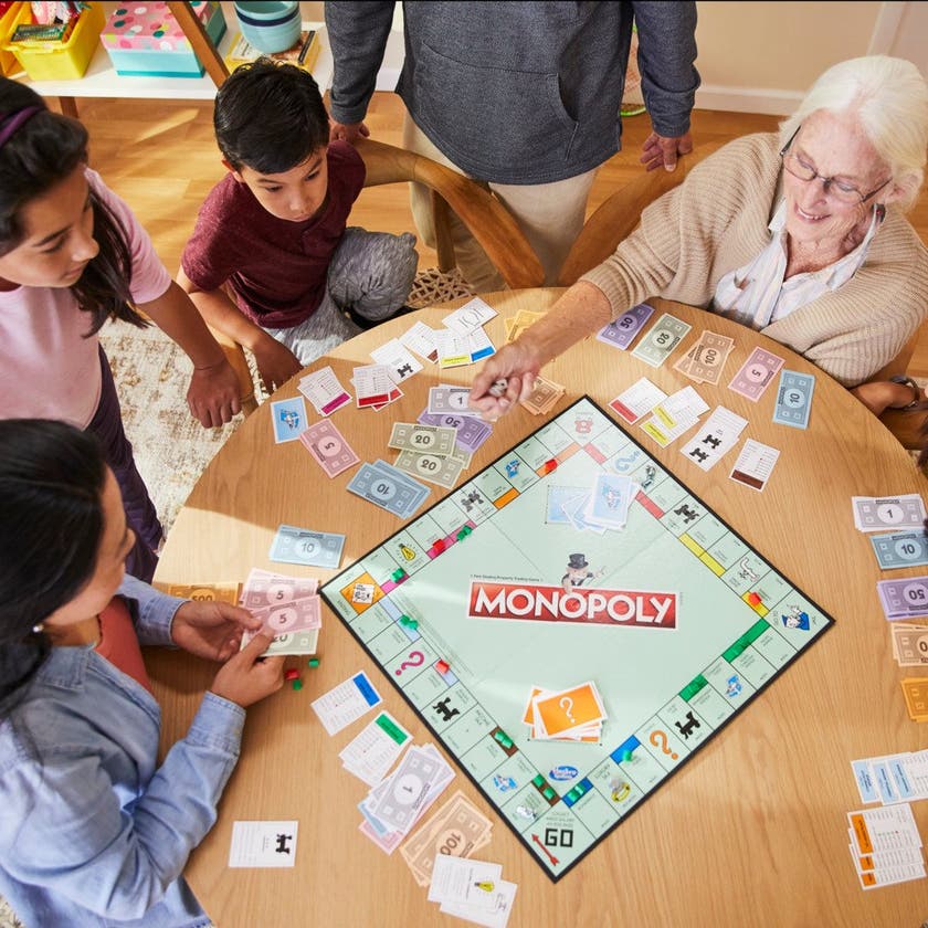 Monopoly – Klassiskt sällskapsspel på svenska – Hasbro