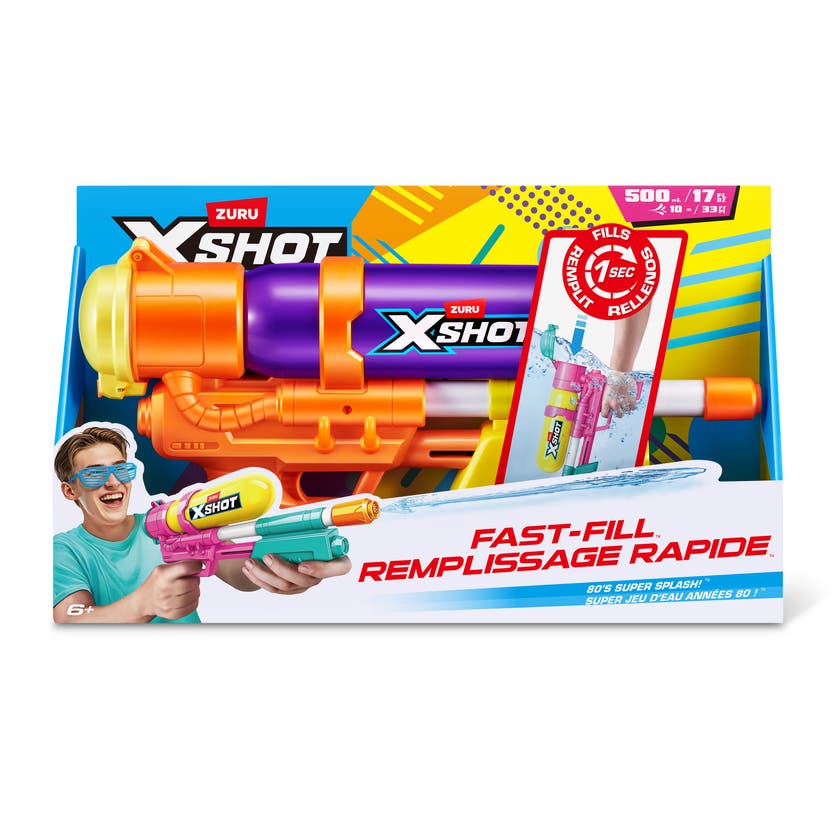XSHOT Water - Fast Fill Retro Blaster