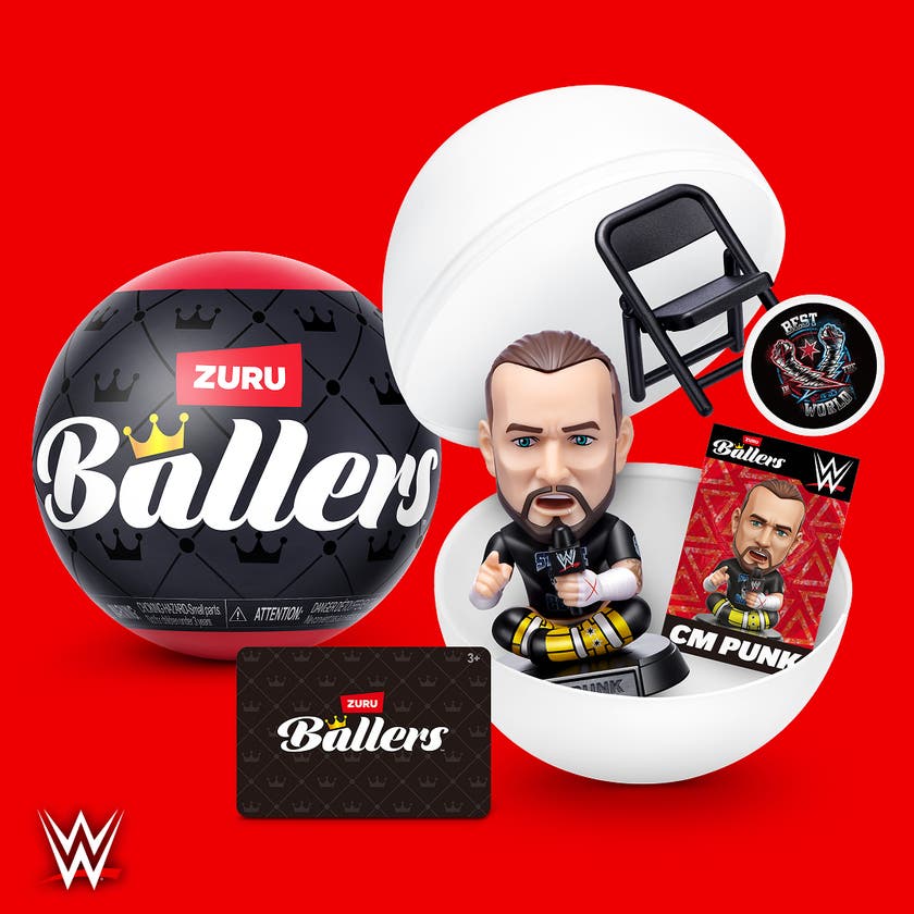 WWE Ballers Series 1 Samlarfigurer